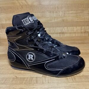 Ringside Diablo Boxing Shoes Men's Size 10 Sneakers High Top Black